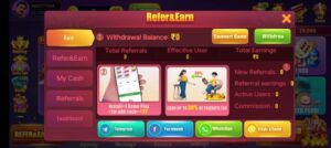Refer Program In Hack Rummy A1 Apk